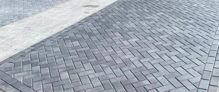 Pattern design added for driveway in Bethlehem, PA.