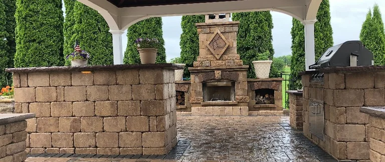 Blog Outdoor Fireplace With Outdoor Kitchen