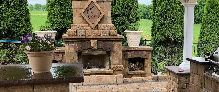 Blog Wood Burning Outdoor Fireplace