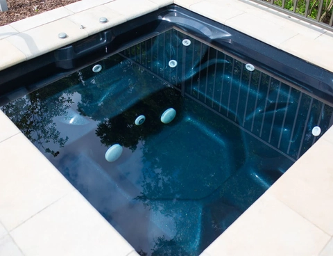 Dream Spa Square Volcanic Black